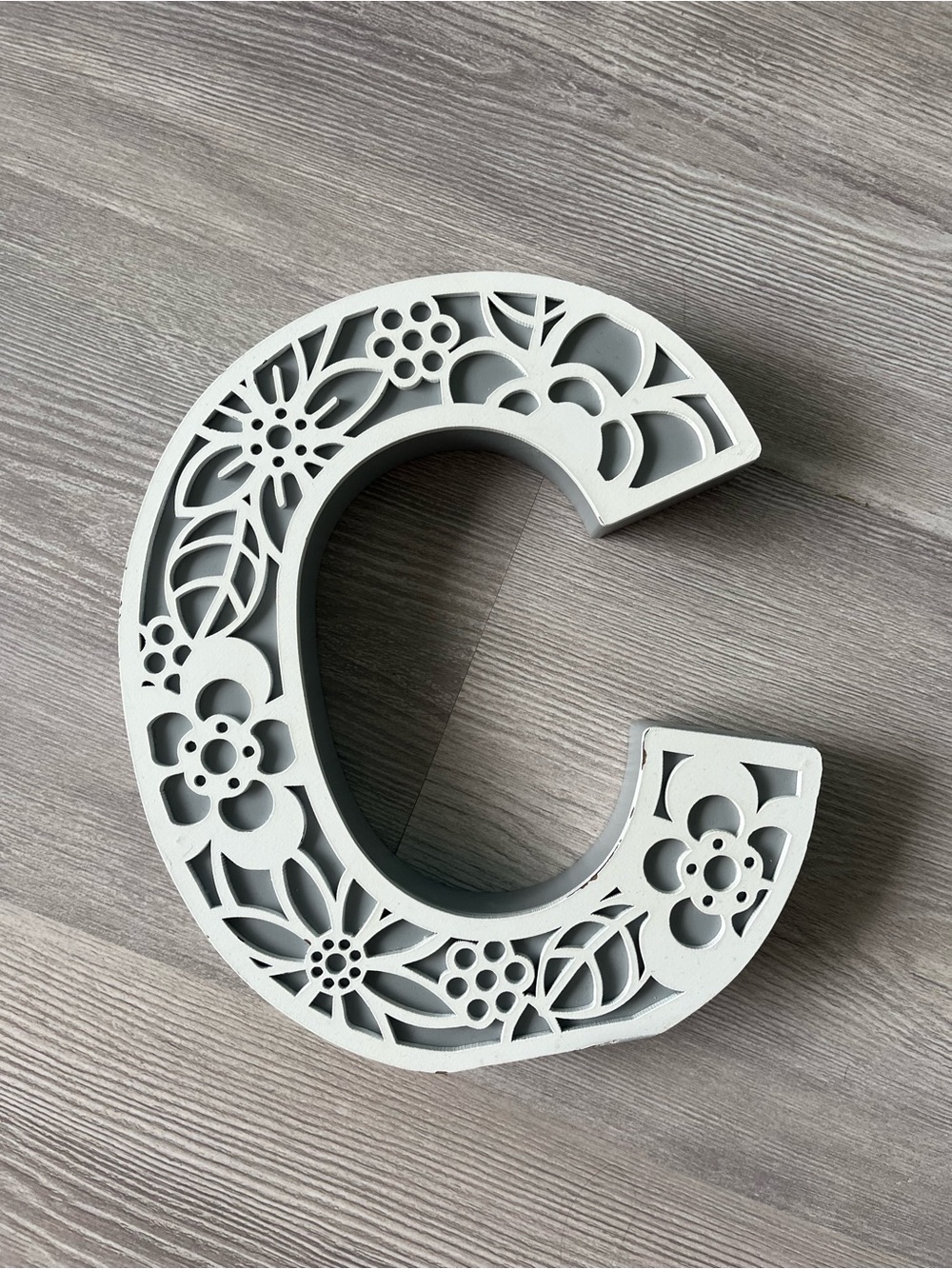 Letter C Decoration